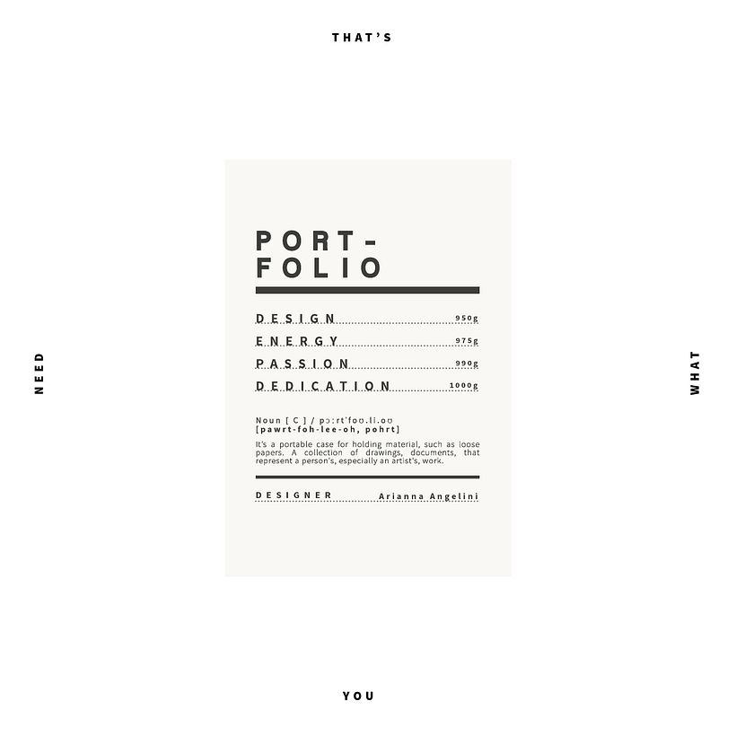GRAPHIC PORTFOLIO -1