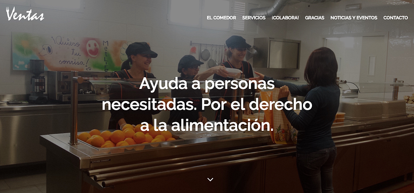 Web: Comedor Social Ventas 0