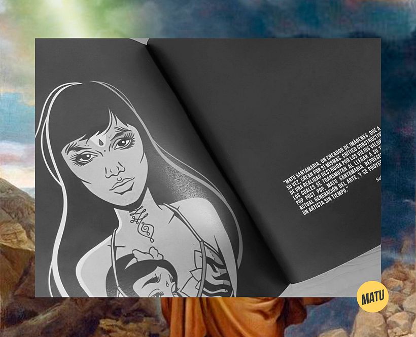 MINI FANZINE Matu Santamaria - Traditional illustration