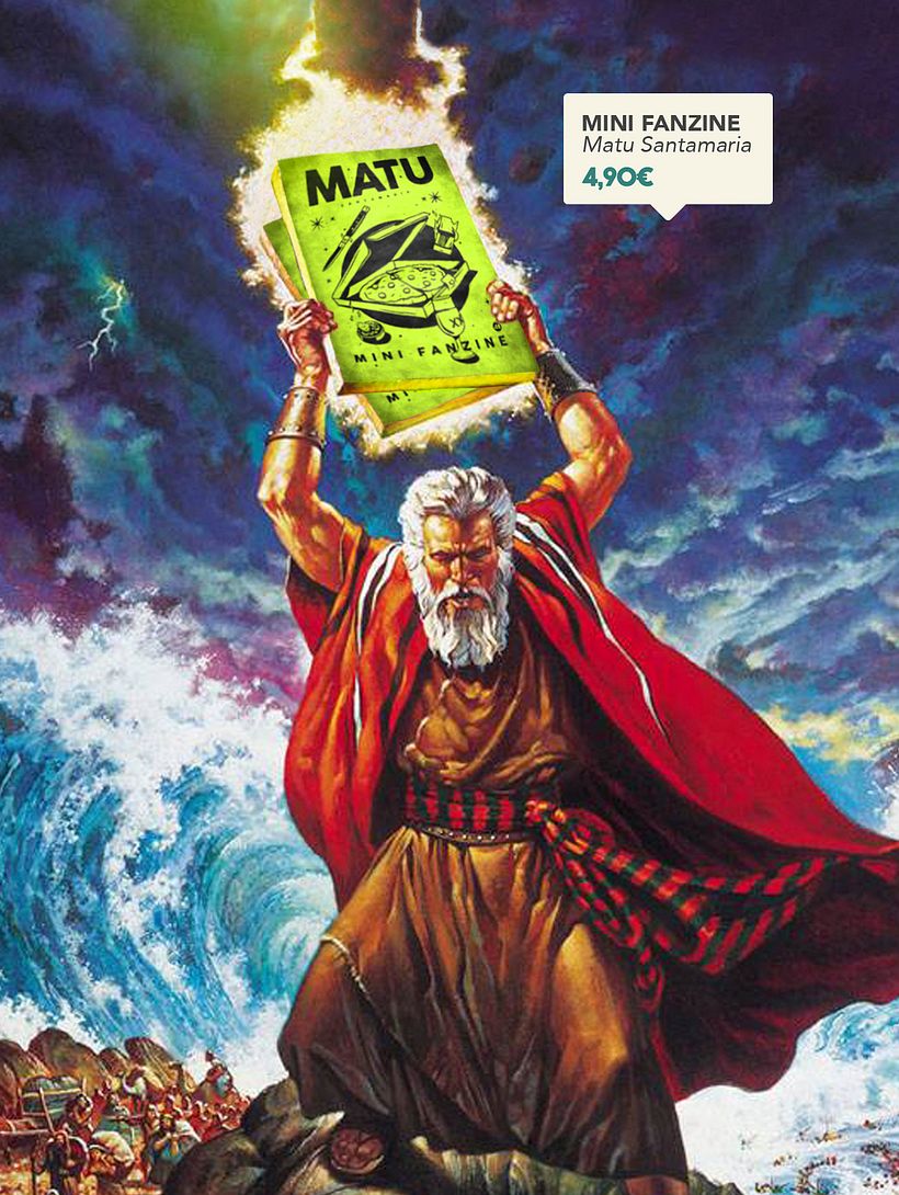 MINI FANZINE Matu Santamaria - Traditional illustration