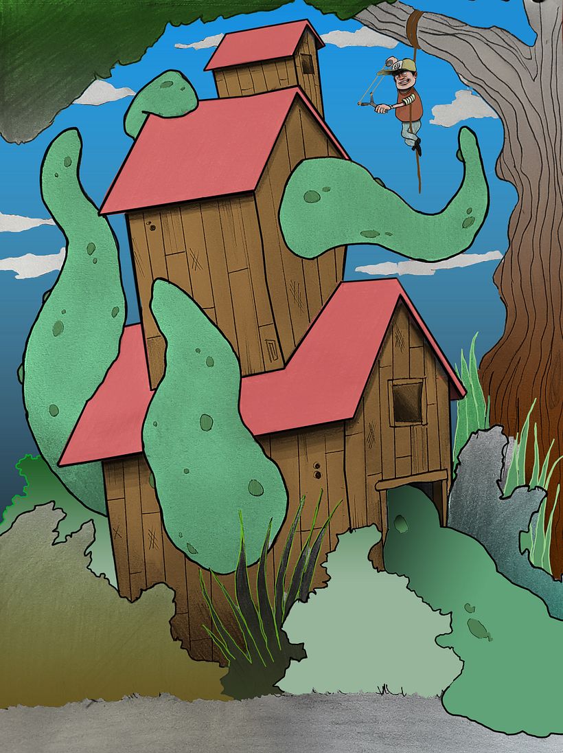 Serie naturaleza, gatetes y monstruos 3