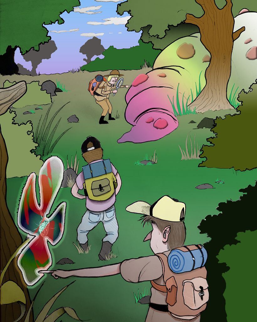 Serie naturaleza, gatetes y monstruos 7