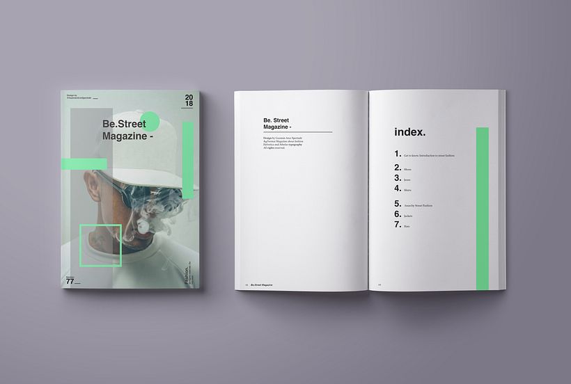 Revista 'Be.Street' de Guzmán Arce 1