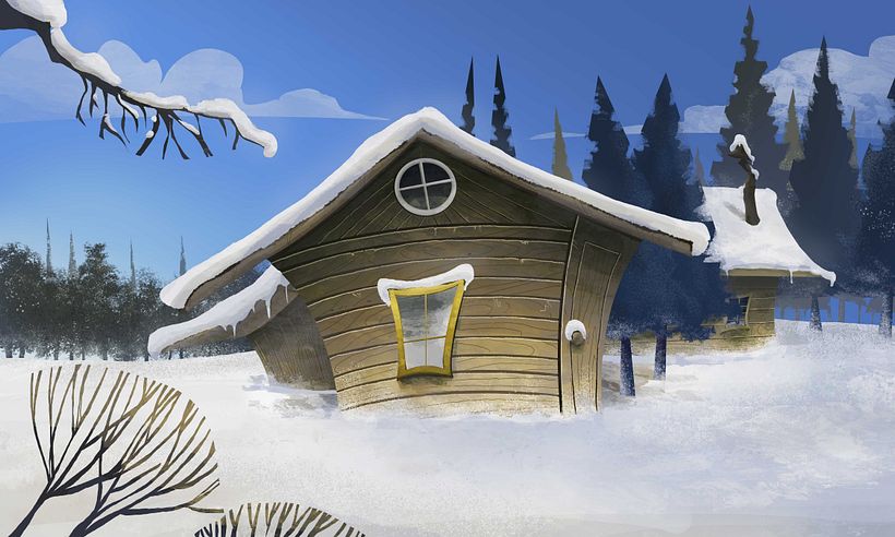 Backgrounds. Variaciones con Luz y Color III - Traditional illustration