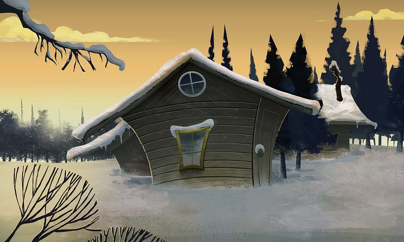 Backgrounds. Variaciones con Luz y Color III - Traditional illustration