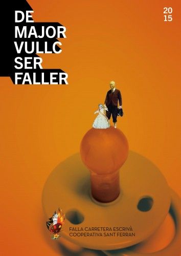 Portada de "llibret" fallero -1