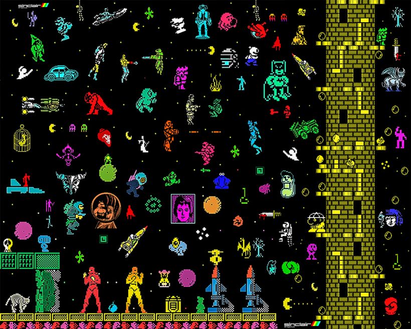 ZX SPECTRUM TRIBUTE POSTER 2