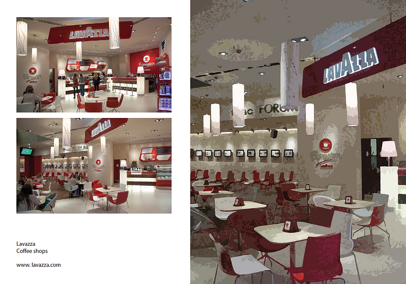 Lavazza, coffee shops 1