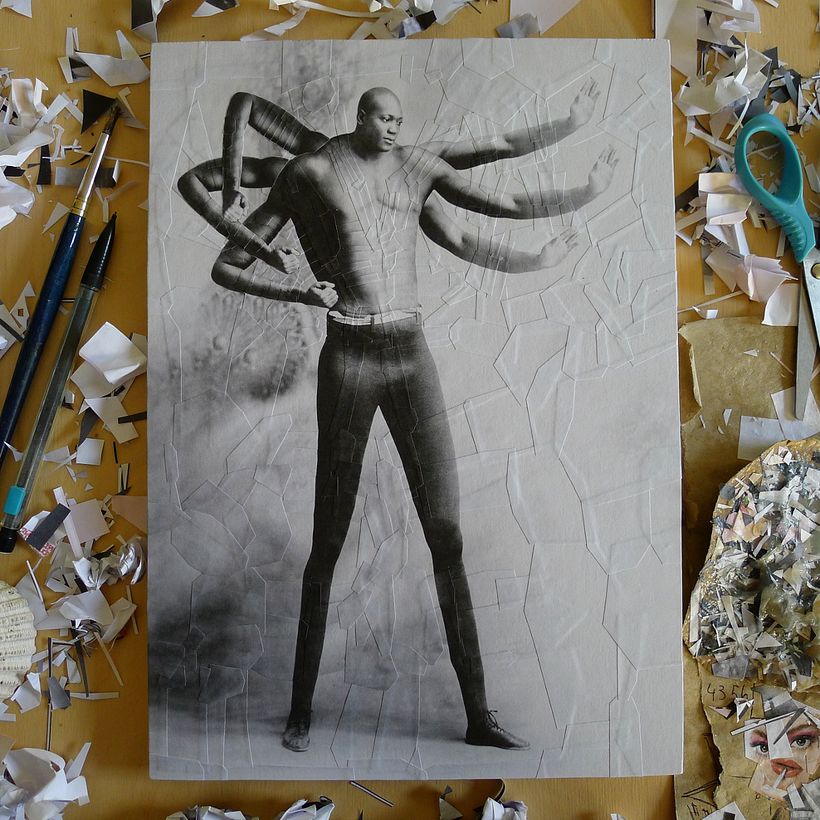 Three figure studies 6