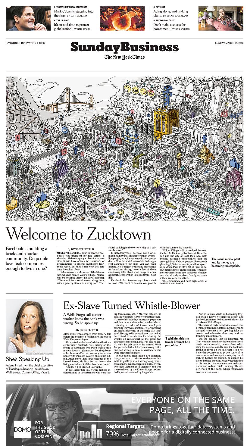Ilustración para The New York Times (Dominical - Edición Impresa) 1