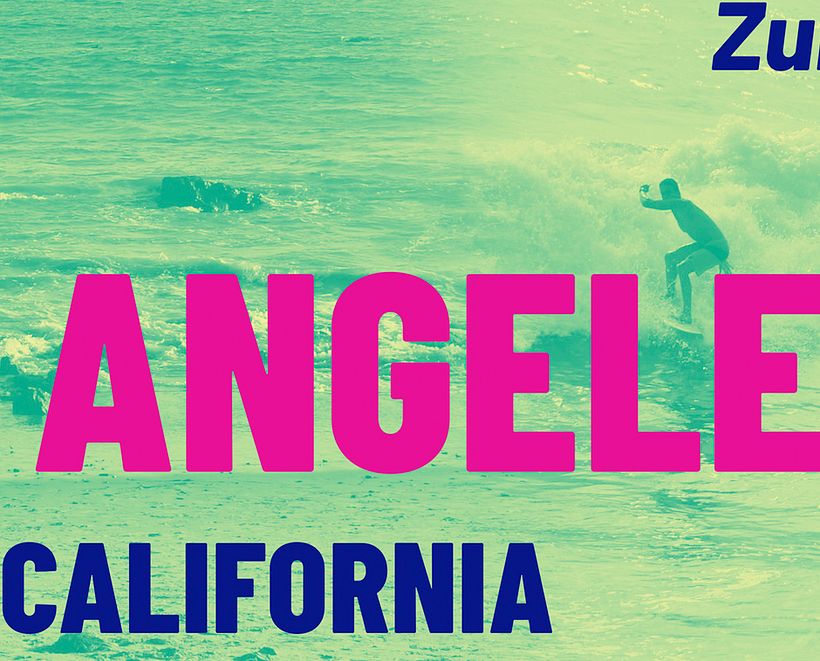 LOS ANGELES POSTERS - Graphic design