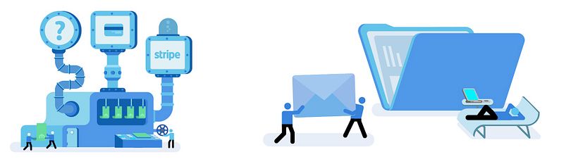 Ilustraciones para "on boarding" servicio online 4