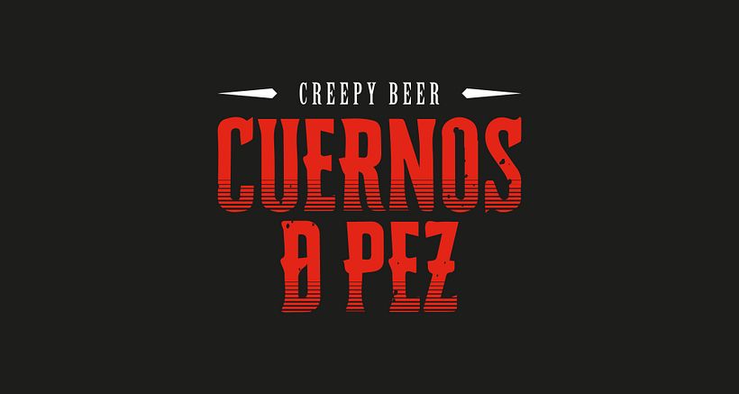 Cuernos de Pez Creepy Beer / Diseño de producto e imagen  0