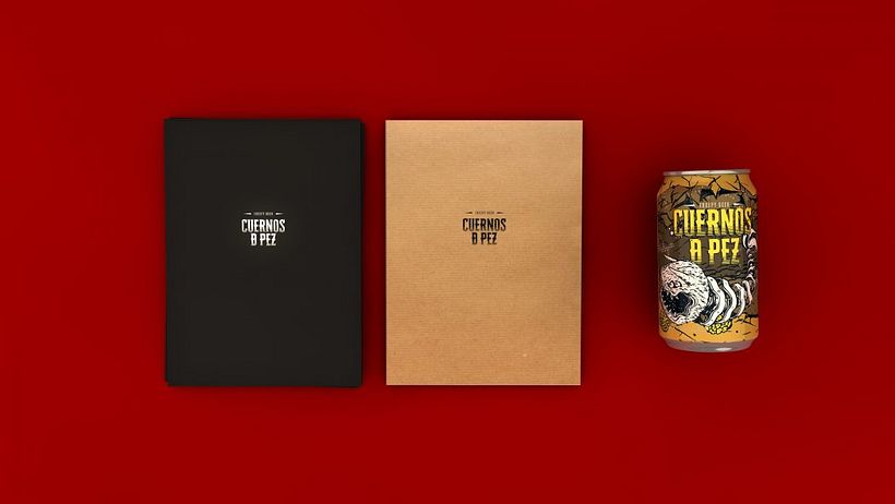 Cuernos de Pez Creepy Beer / Diseño de producto e imagen  2