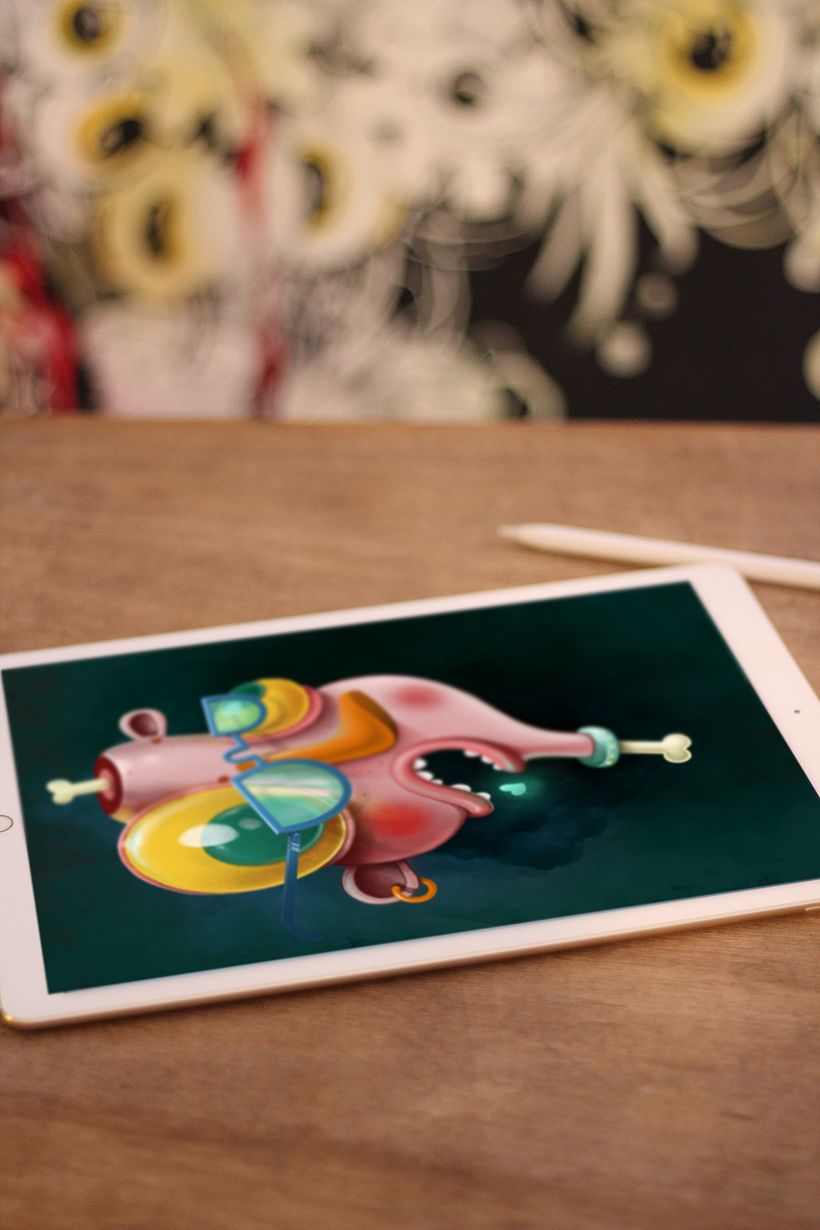 Gesichter. Digitale Illustrationen mit Procreate 6