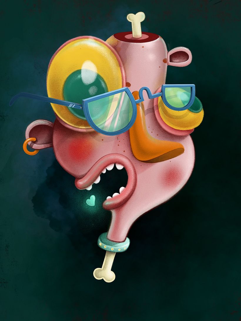 Gesichter. Digitale Illustrationen mit Procreate 2