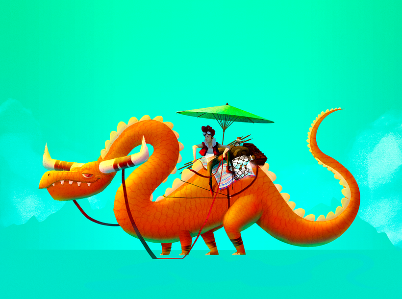 Character Design Challenge - Dragones 1