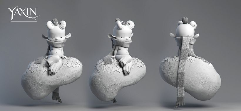 Curso Domestika:  Modelado profesional de personajes cartoon 3D 1