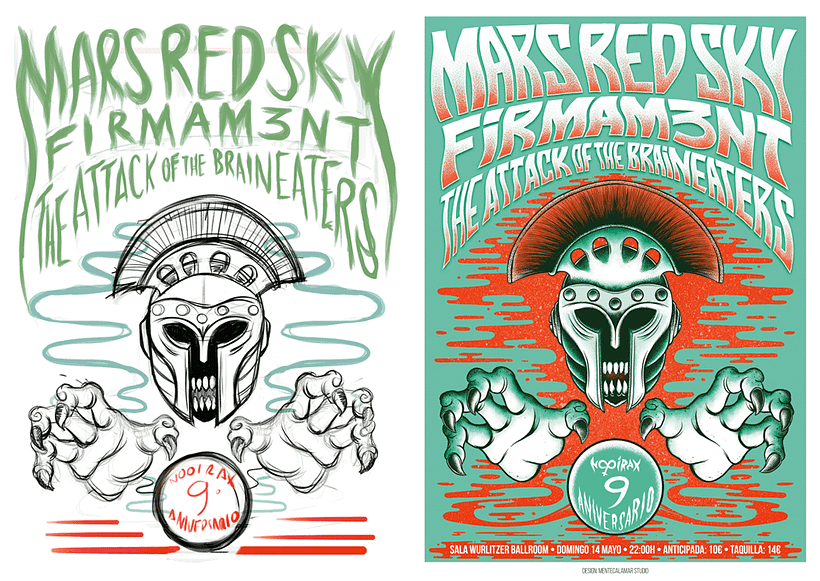 Mars Red Sky póster 1