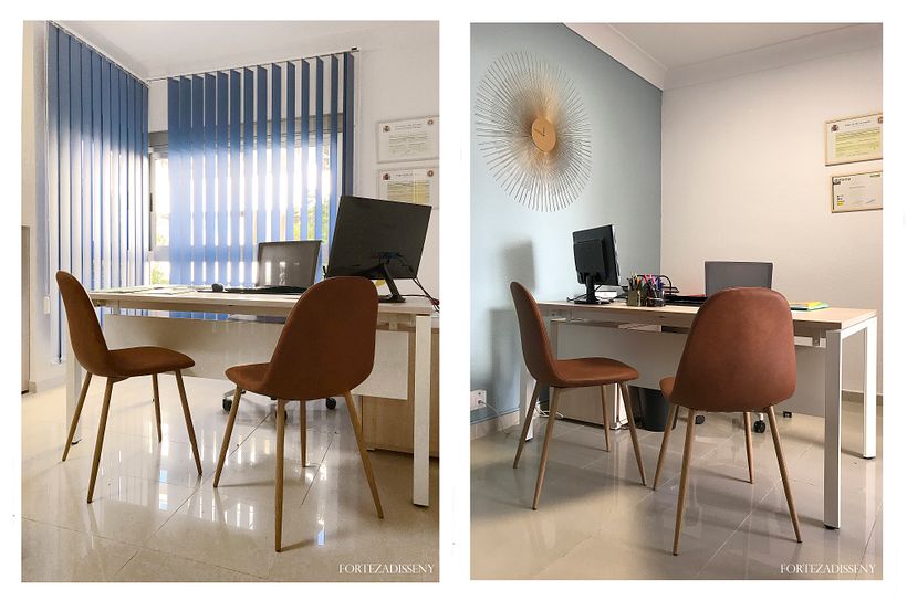 Diseño Oficina Asesoria-Gestoria Oliver-Torrens, Palma de Mallorca #interiordesign #officedesign 0