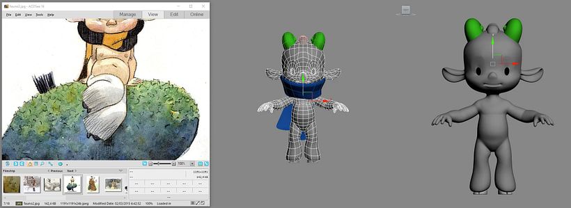 Curso Domestika:  Modelado profesional de personajes cartoon 3D 2