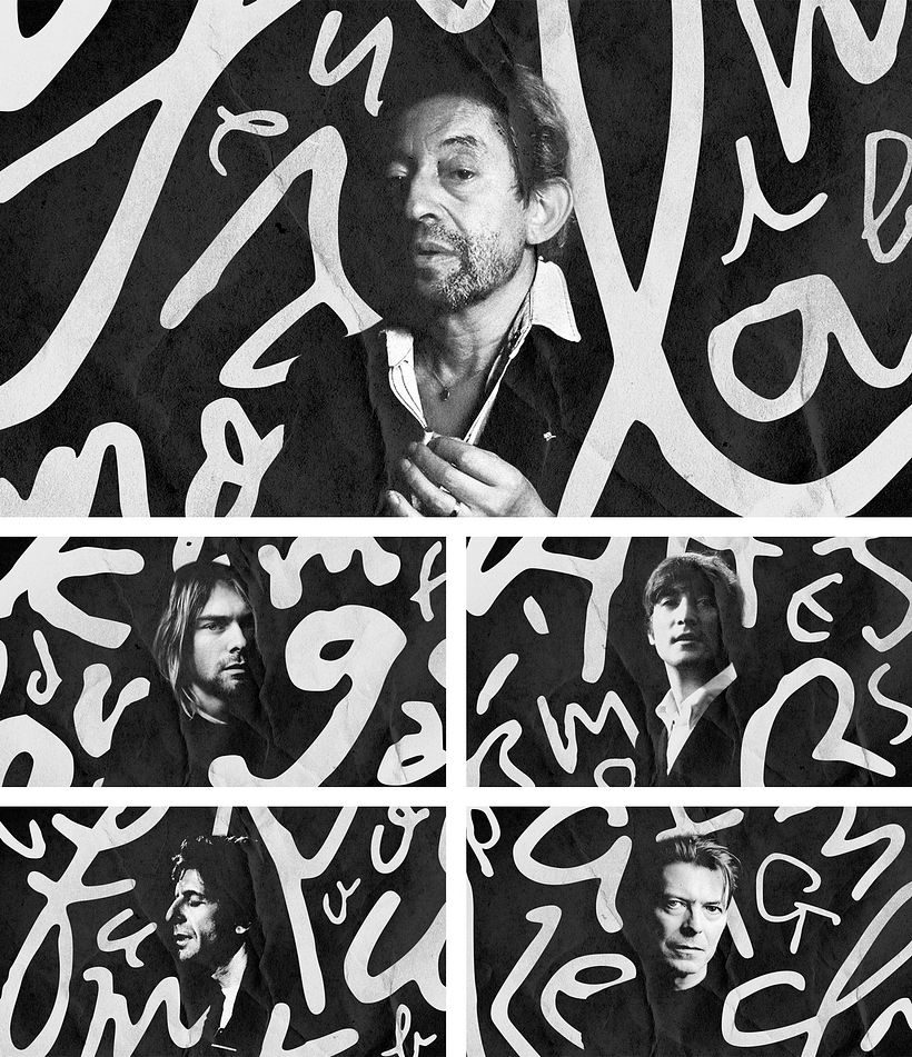 Songwriters fonts: tipografías caligráficas de tus músicos favoritos 1