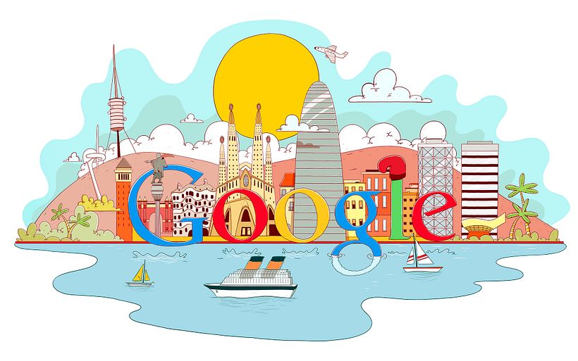 Barcelona Google Doodles 2