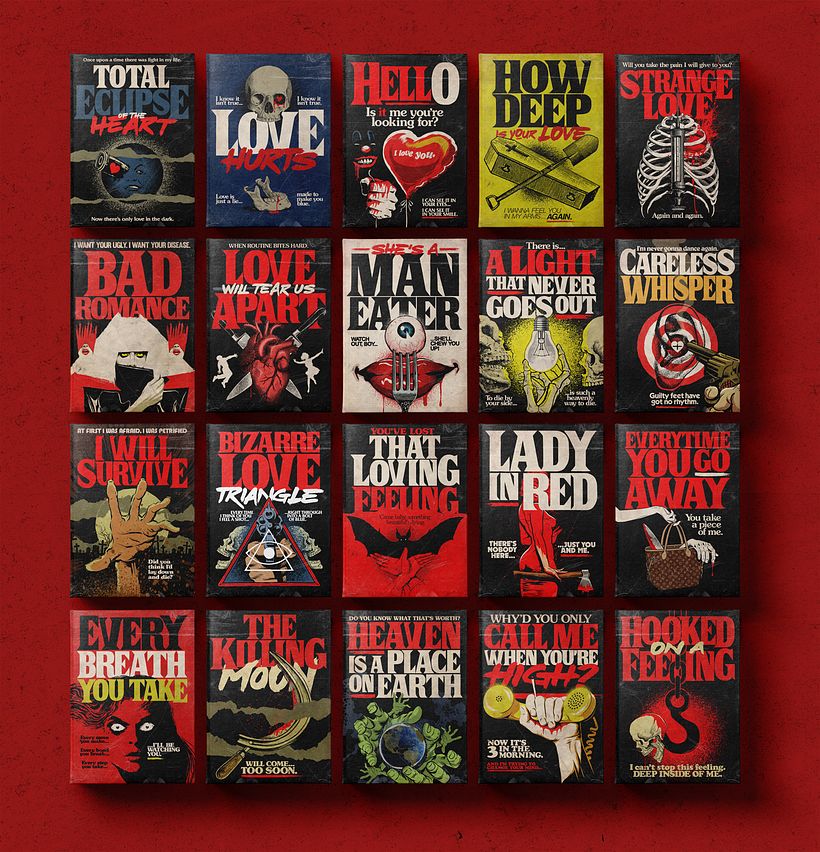 Desamor y terror vintage inspirado por la música y Stephen King 1