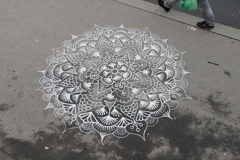 El arte urbano acerca los mandalas a la ciudad 5