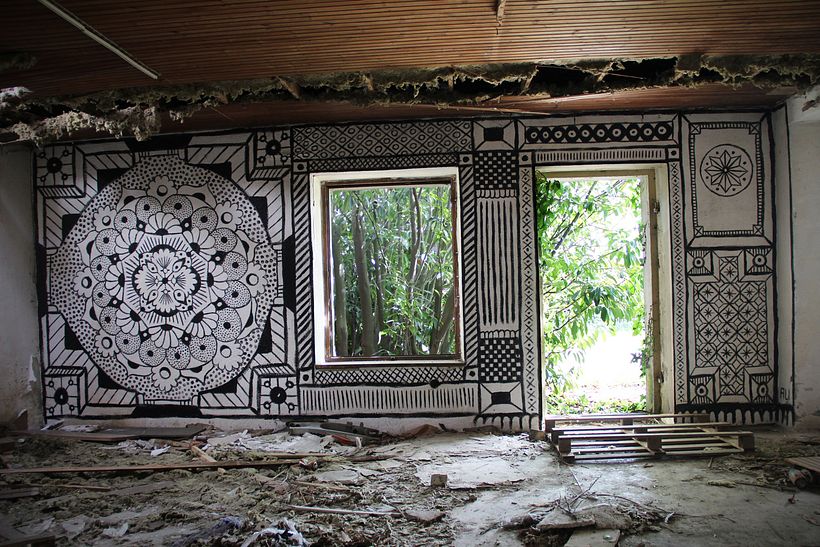 El arte urbano acerca los mandalas a la ciudad 9