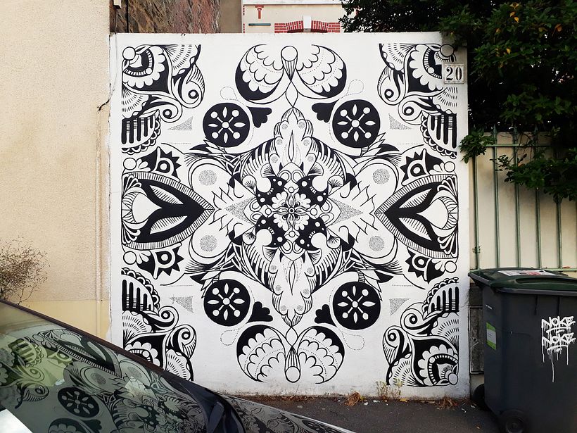 El arte urbano acerca los mandalas a la ciudad 12