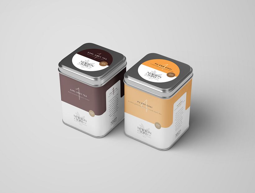 Newton&Sons Co. - Branding + Packaging 6