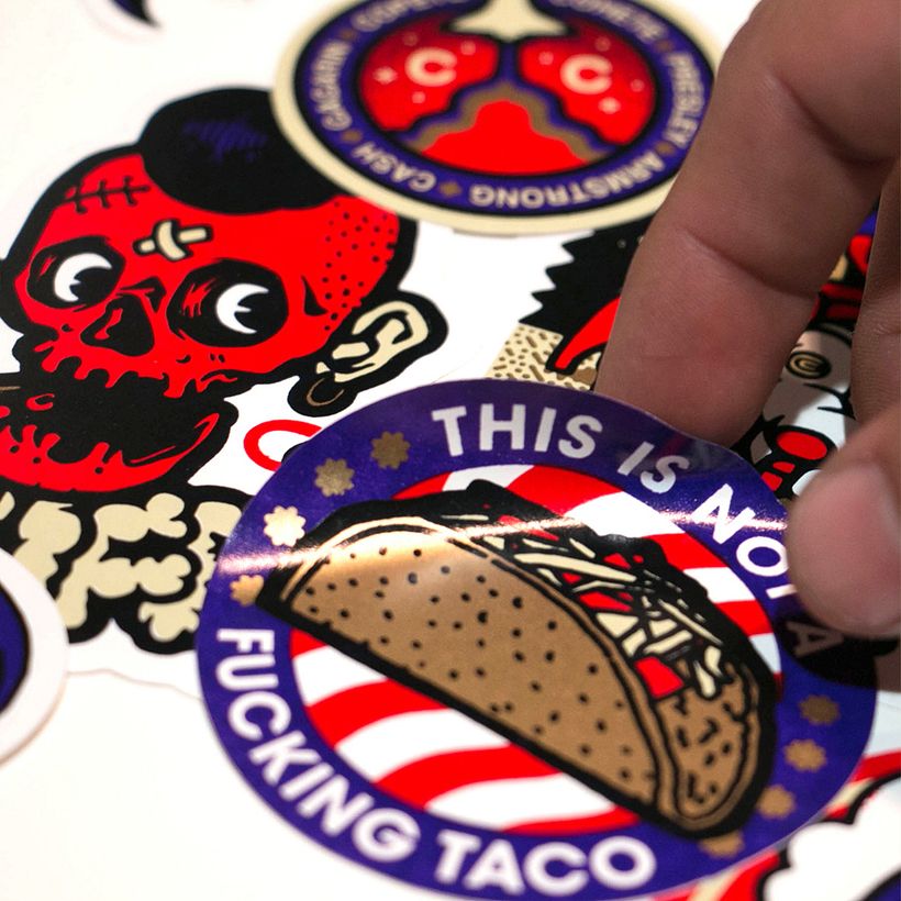 Diseño de merchandising musical con Smithe y Pogo 3