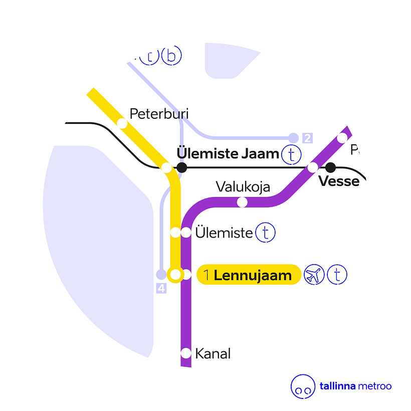 Tallinn Metro Map 6