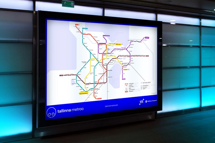Tallinn Metro Map 6