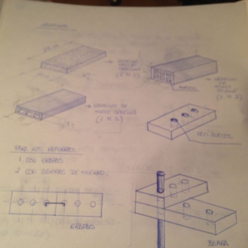 Dibujos apuntes de materiales de Construcción -1
