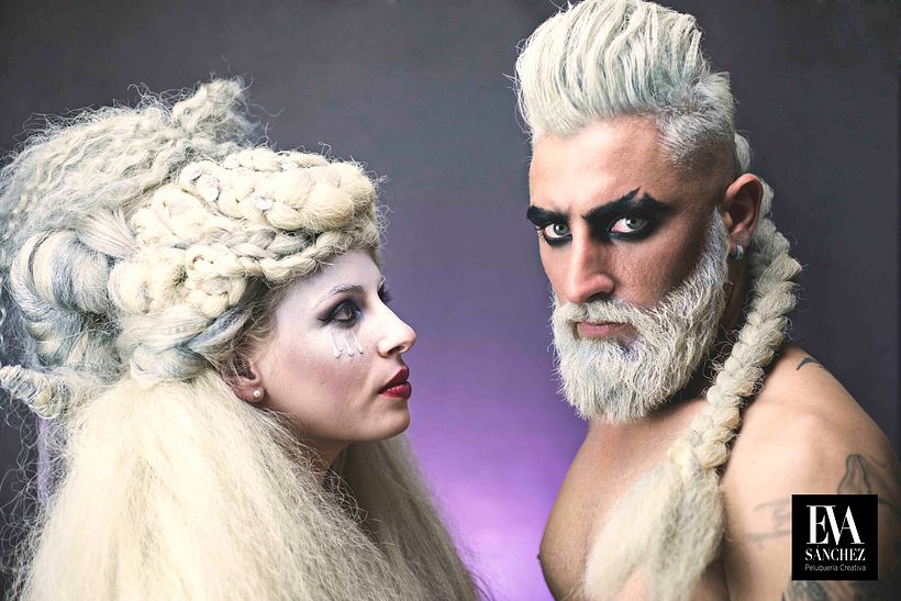 Fotografía editorial de belleza y retoque digital - Soul of Warriors 1