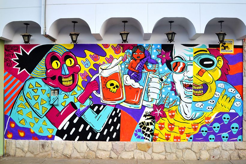 Mural Magestic Bar 1