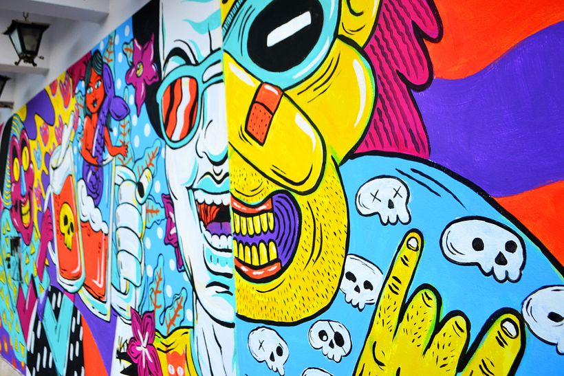 Mural Magestic Bar 4