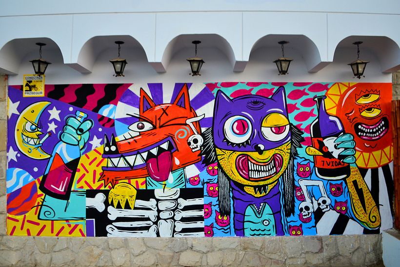 Mural Magestic Bar 5