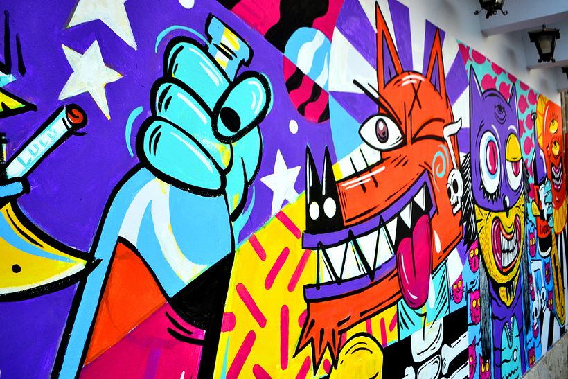 Mural Magestic Bar 6