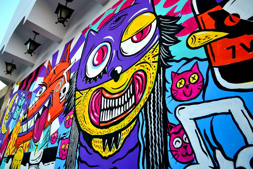 Mural Magestic Bar 8