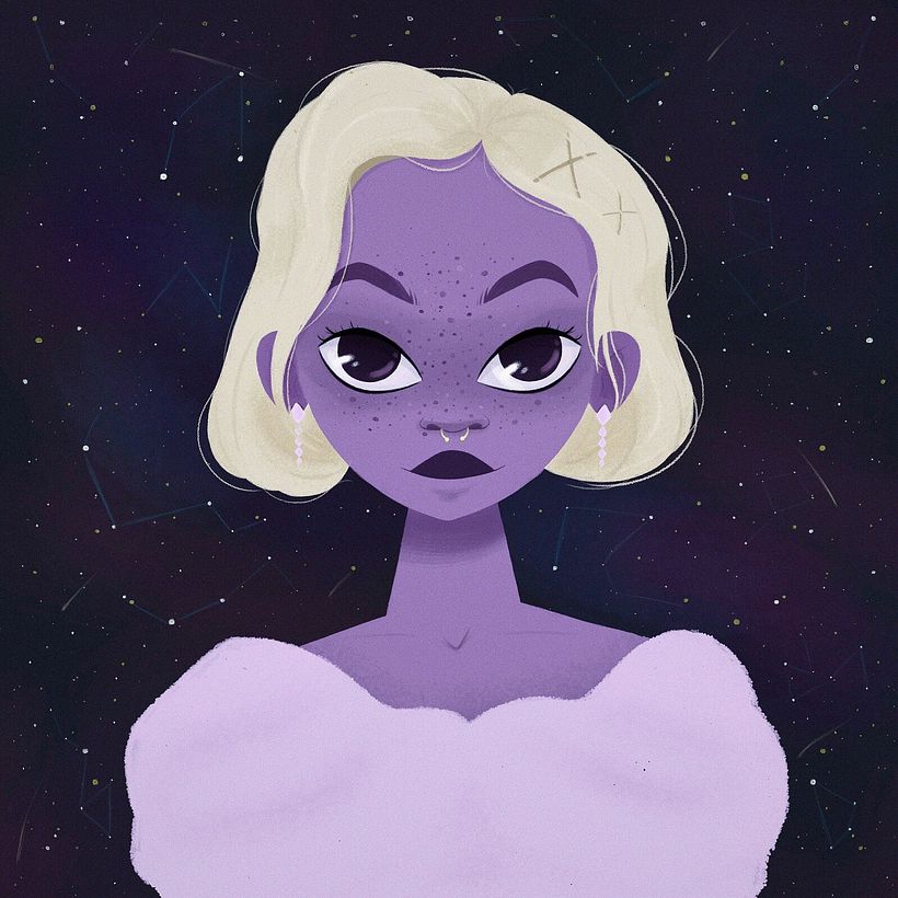 · The whole universe in your face · 1