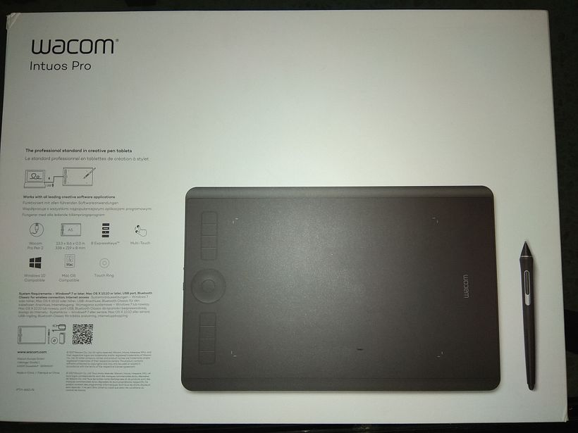 Vendo Wacom Intuos Pro M (Modelo nuevo) 3