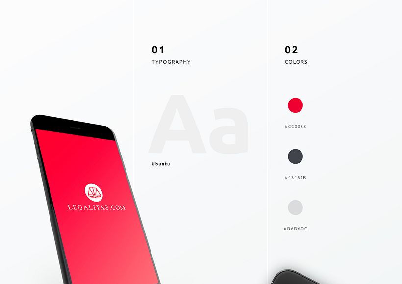 UI / UX App Legal 1
