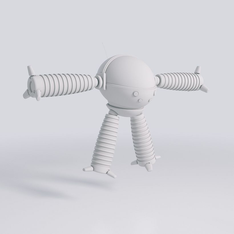 Robot Explorador - 3D