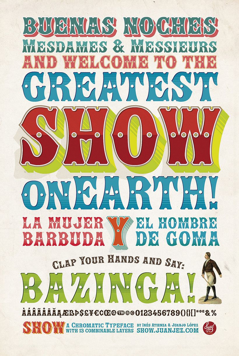 Diseña una tipografía digital de la A a la Z 21