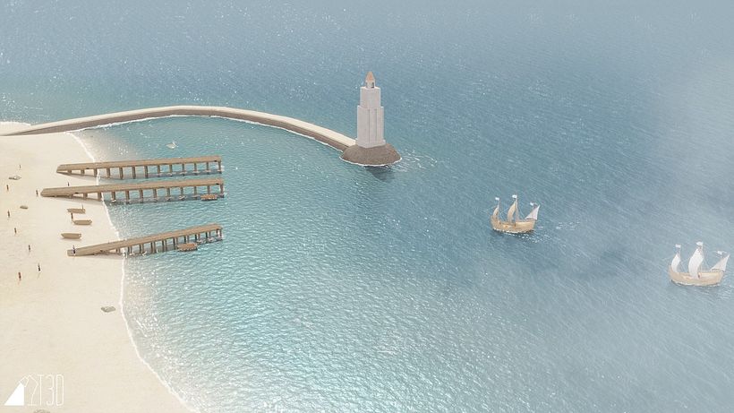 Recreación Virtual Ciudad Romana  1