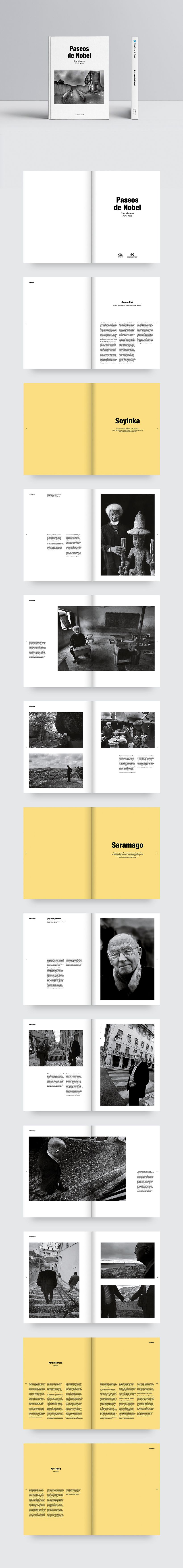 Diseño editorial: Paseos de Nobel 0