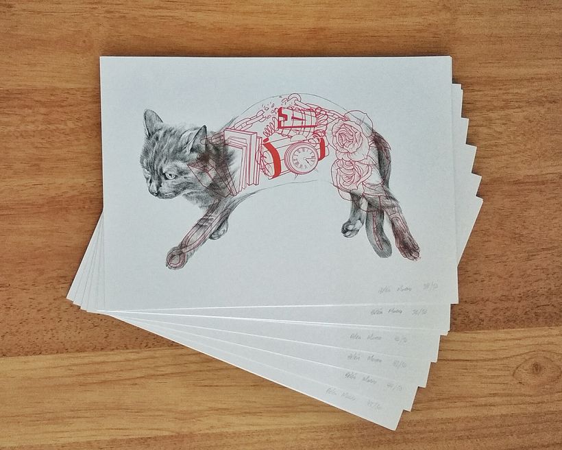 Pícaro - El gato macarra - Ilustración tradicional